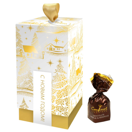 Набор шоколадного суфле и ванильного безе 195г