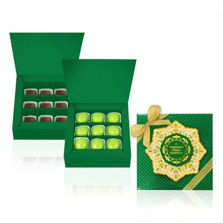 Шоколадные конфеты ассорти, драже набор малый 195г