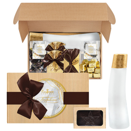 Набор конфет ассорти, мягкий грильяж, драже, шоколада