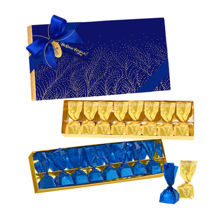 Набор шоколадных конфет ассорти 160г