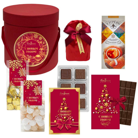 Набор конфет: ассорти, драже, меренги, чай, шоколад