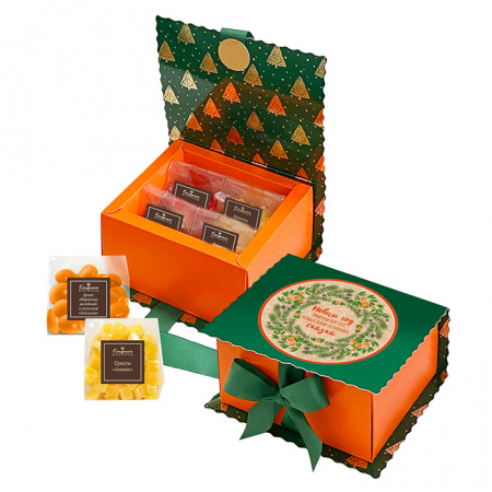 Подарочный набор Виртуоз: драже, конфеты глазированные, цукаты 330г