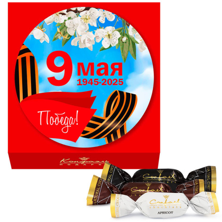 Сухофрукты в шоколаде набор 9 мая 75г