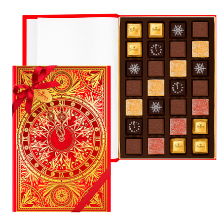 Книга конфет подарочная средняя: мармелад, конфеты "Ассорти" 275г