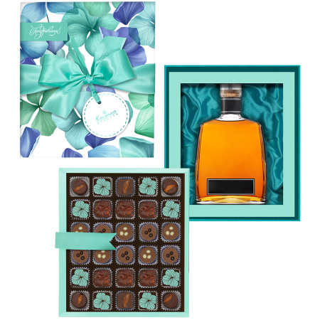 Набор шоколадных конфет ассорти и ручной работы