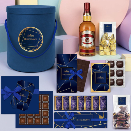 Набор: конфеты ассорти, мармелад-суфле, сухофрукты