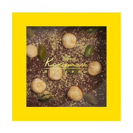 Шоколад молочный с фундуком