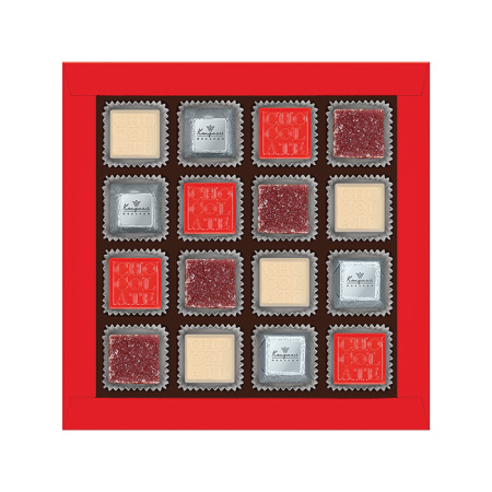 Набор шоколадных конфет ассорти и мармелада - 160г - С Новым Годом!