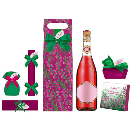 Подарочный набор конфет ассорти, мармелада и драже