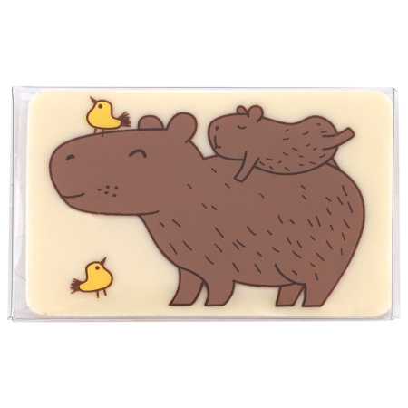 "Капибара" шоколад белый 15г