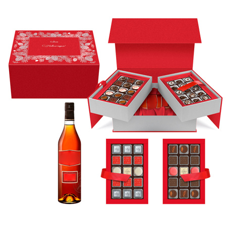 Набор конфет ассорти, ручной работы и мармелада