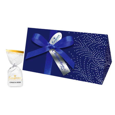 Набор конфет клубничное суфле-безе в шоколаде 165г