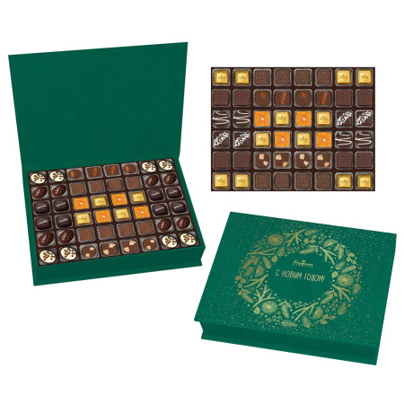 Набор конфет ручной работы, ассорти, сухофрукты, марципановые 940г