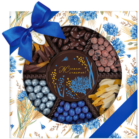 Набор шоколада, драже и цукатов