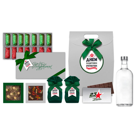 Набор шоколада, драже и мармелада-суфле 1190г