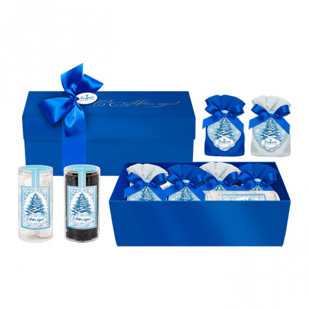 Подарочный набор: драже, конфеты, чай 485г