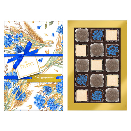 Набор конфет ассорти и мармелада со вкусом кофе