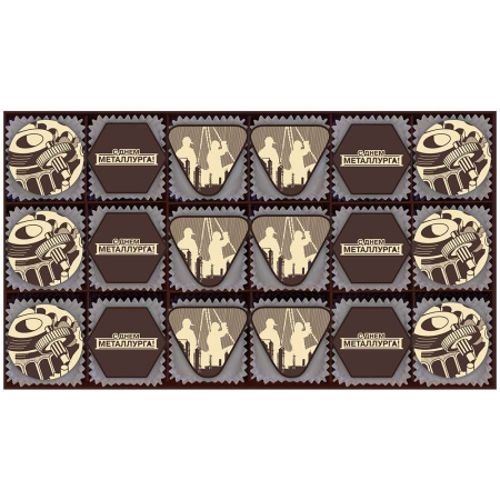 Суфле ванильное, кофейное, шоколадное на День металлурга 540г