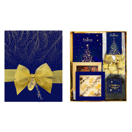 Набор шоколада, чая, конфет ассорти