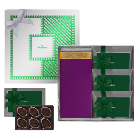 Набор конфет ручной работы, марципана, шоколада молочного с фундуком 1775г Набор конфет ручной работы, марципана, шоколада молочного с фундуком 1775г