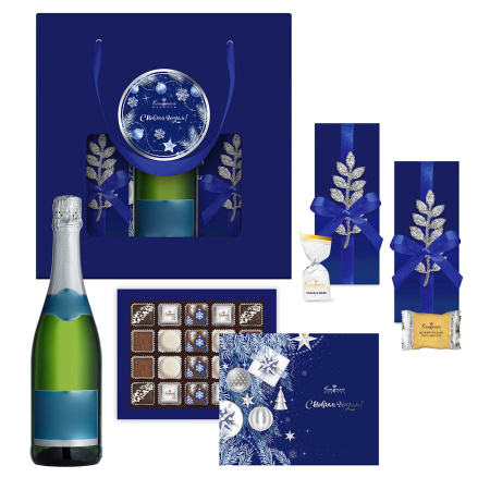 Набор с конфетами: ассорти, мягкий грильяж, суфле-безе