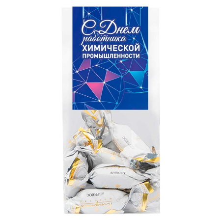 Конфеты сухофрукты» в горьком шоколаде (абрикос) 150г