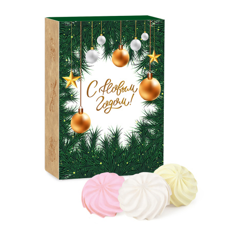 Набор зефира ванильного, лимонного, малинового 240г