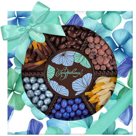 Набор шоколада, цукатов, драже