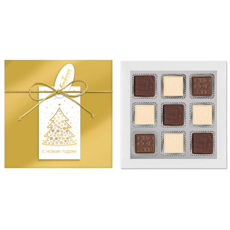 Набор конфет ассорти золотой 80г