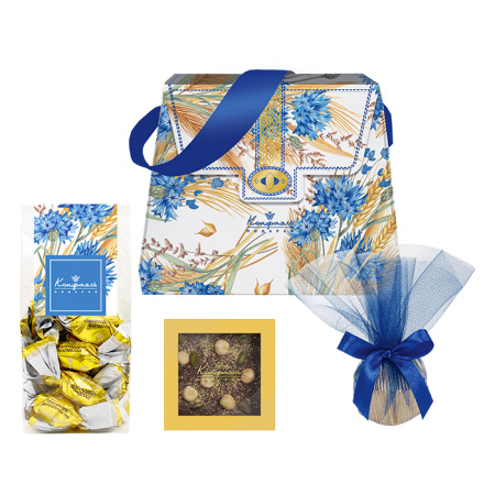 Сумочка с конфетами мармелад-суфле, мармелада и шоколада