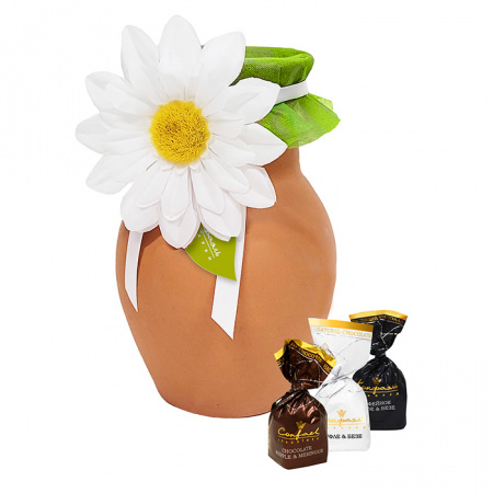 Подарочный набор кувшин суфле и безе в горьком шоколаде