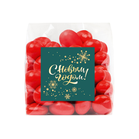 Набор с шоколадом, марципаном, драже, чаем