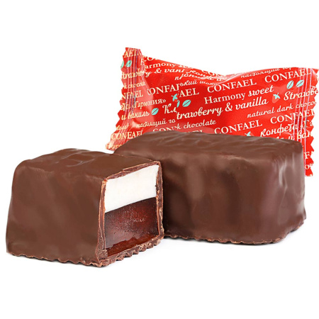 Набор фруктового мармелада-суфле в шоколаде - "День нефтяника" 270г