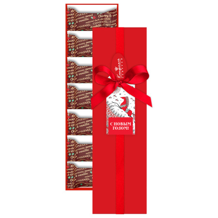 Вишневый мармелад - суфле в горьком шоколаде набор 105г