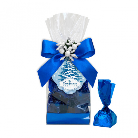 Шоколадные конфеты "Ассорти" с шоколадной начинкой 110г