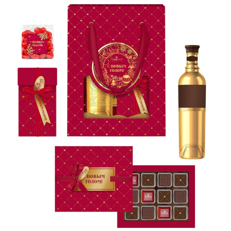 Набор: шоколадные конфеты ассорти, драже