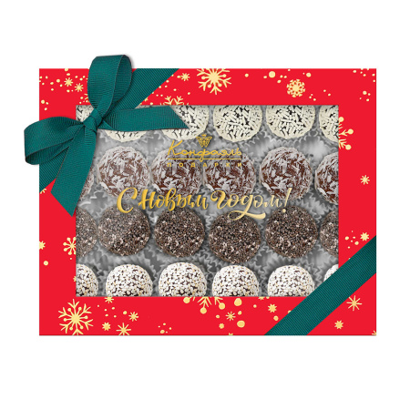 Набор конфет ручной работы из хурмы с семенами чиа, в шоколадной посыпке, из абрикоса с кокосом, кунжутом  240г