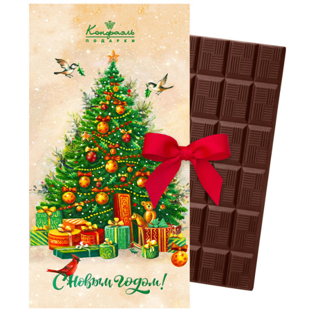 Набор с шоколадом, марципаном, драже, чаем