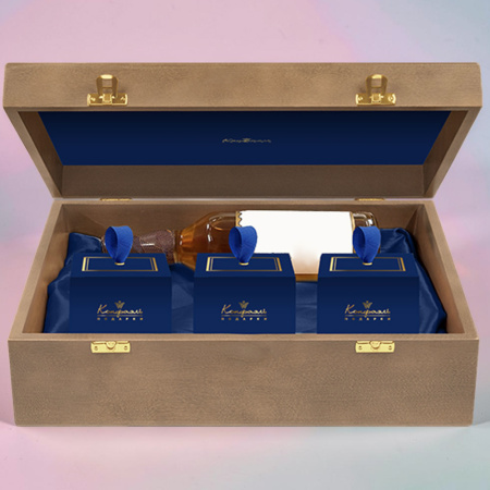 Шкатулка: конфеты марципановые, суфле