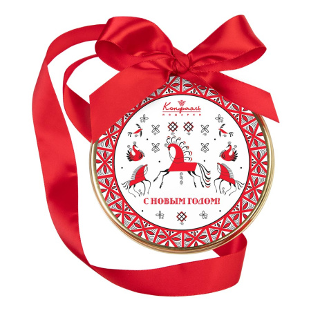 Медаль молочный шоколад "С Новым годом!" 70г