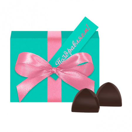 Набор шоколадных конфет ассорти и мармелад