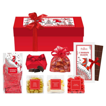 Набор: цукаты, драже, шоколад, мармелад