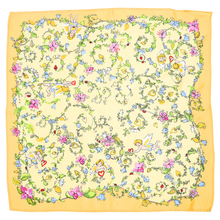 Платок желтый (52х52см)