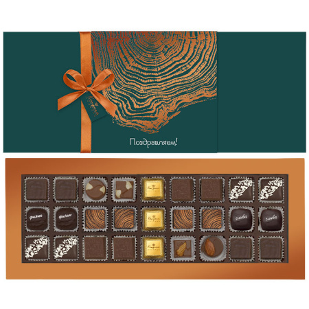 Конфеты ассорти, сухофрукты, суфле набор 270г