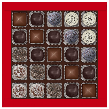 Набор конфет ассорти, ирис, ручной работы - "День нефтяника" 265г