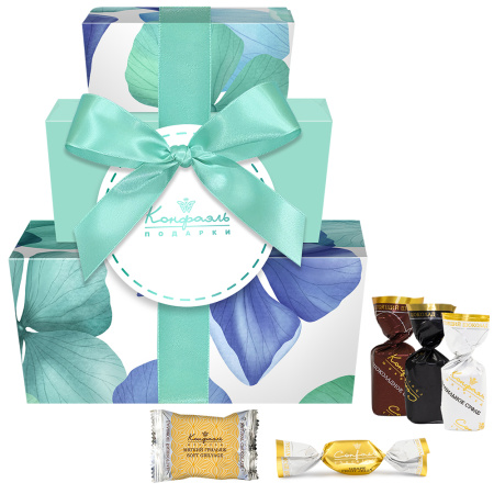 Набор конфет: мягкий грильяж, мармелада,суфле