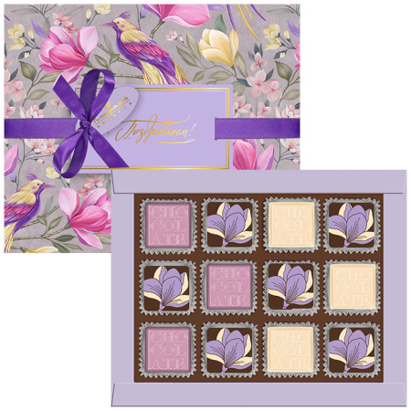 Конфеты ассорти со сливочными и кремовыми начинками набор 110г