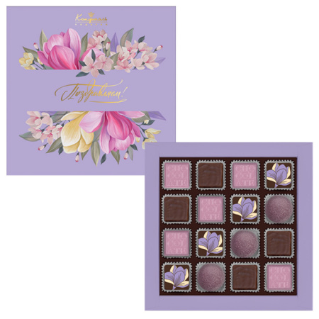 Шоколадные конфеты ассорти, мармелад и суфле набор 160г Шоколадные конфеты ассорти, мармелад и суфле набор 160г