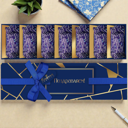 Мармелад-суфле (черника и ваниль) в шоколаде 105г