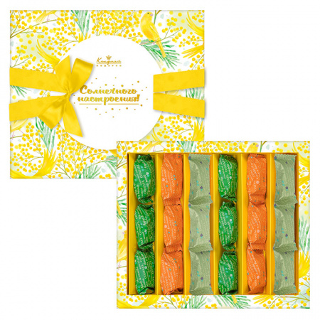 Набор мармелада и суфле в горьком шоколаде